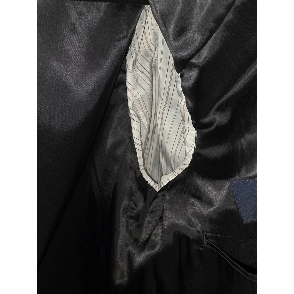 Ralph Lauren Pinstripe‎ 2 Button Wool Blend Blazer Sports Coat Jacket